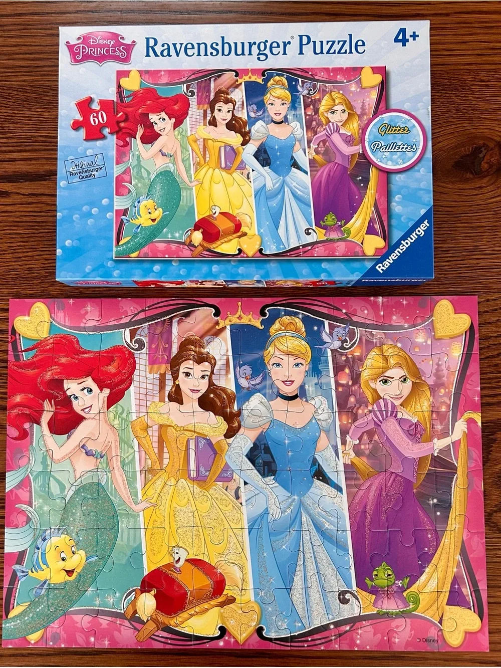 Ravensburger Disney Princess Glitter Puzzle!